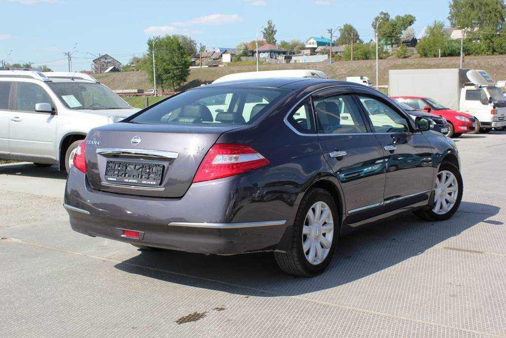 Какой объем бака у nissan teana?