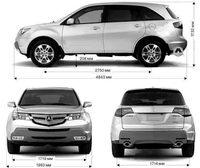 Аcura mdx, технические характеристики, сравнение моделей 2014, 2015 и 2016, отзывы владельцев