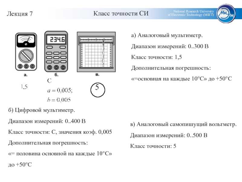 Какой лучше выбрать мультиметр: критерии точности, классы, отличия функций