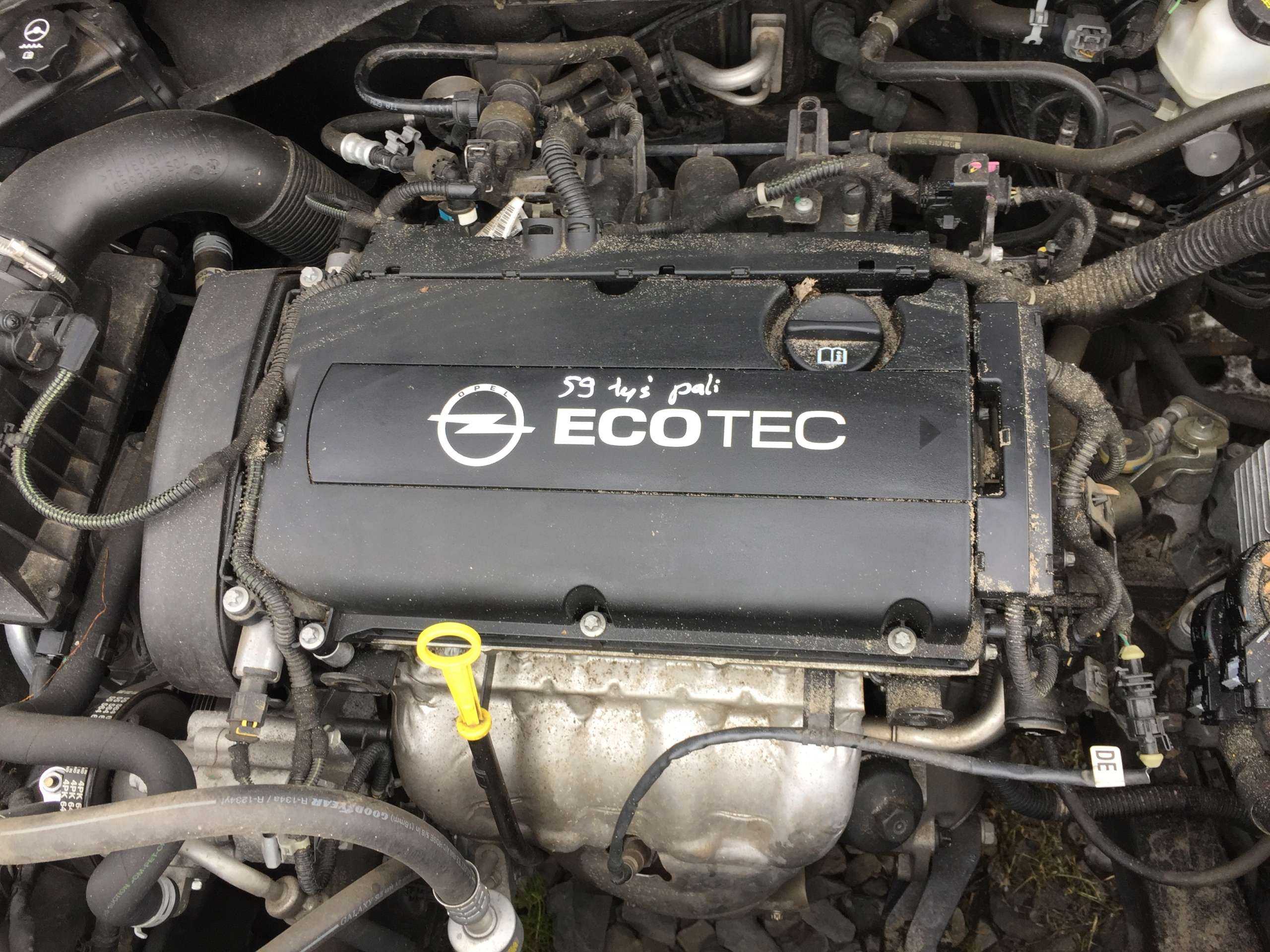 Двигатели opel astra