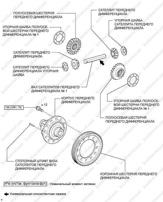 Змз-402 / трансмиссия / задний мост / регулировка редуктора заднего моста