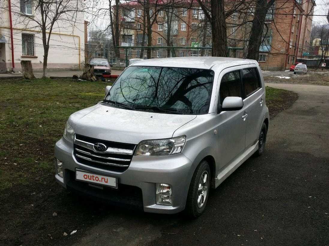 Daihatsu materia (с 2006 - 2011) — технические характеристики автомобиля