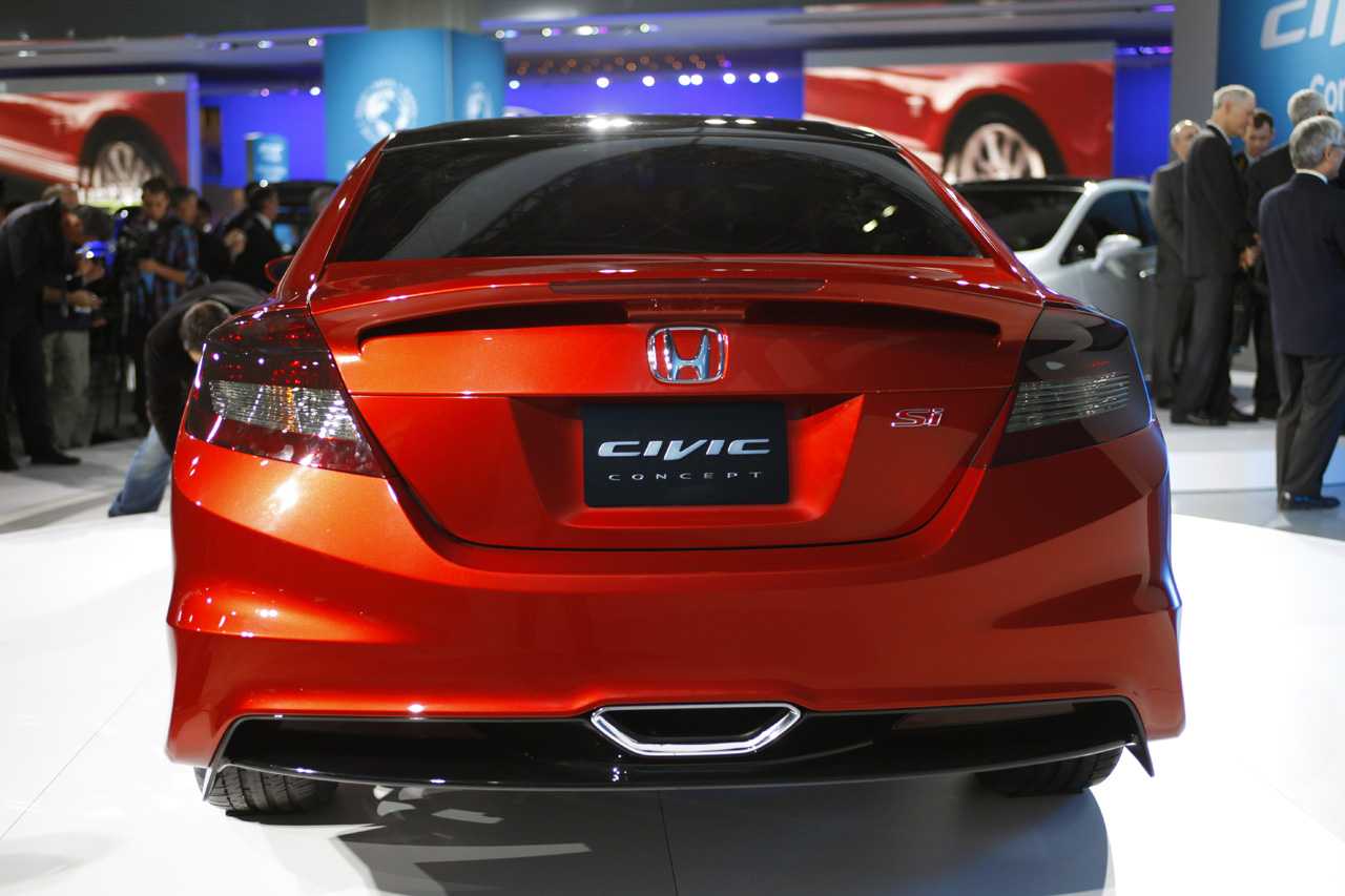 Какой объем багажника у honda civic?