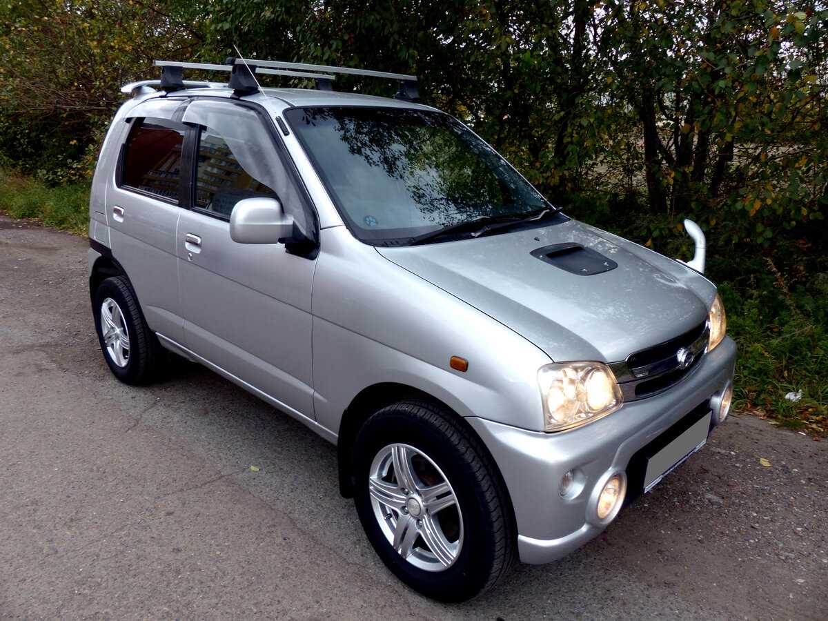 Характеристики daihatsu terios 1.3i 5дв. (c 1997 г. – 2000 г.)