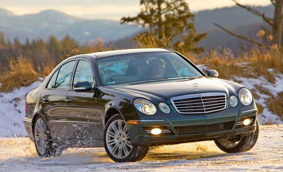 Mercedes-benz e-klasse iii (w211, s211) седан - разгон до 100 км/ч