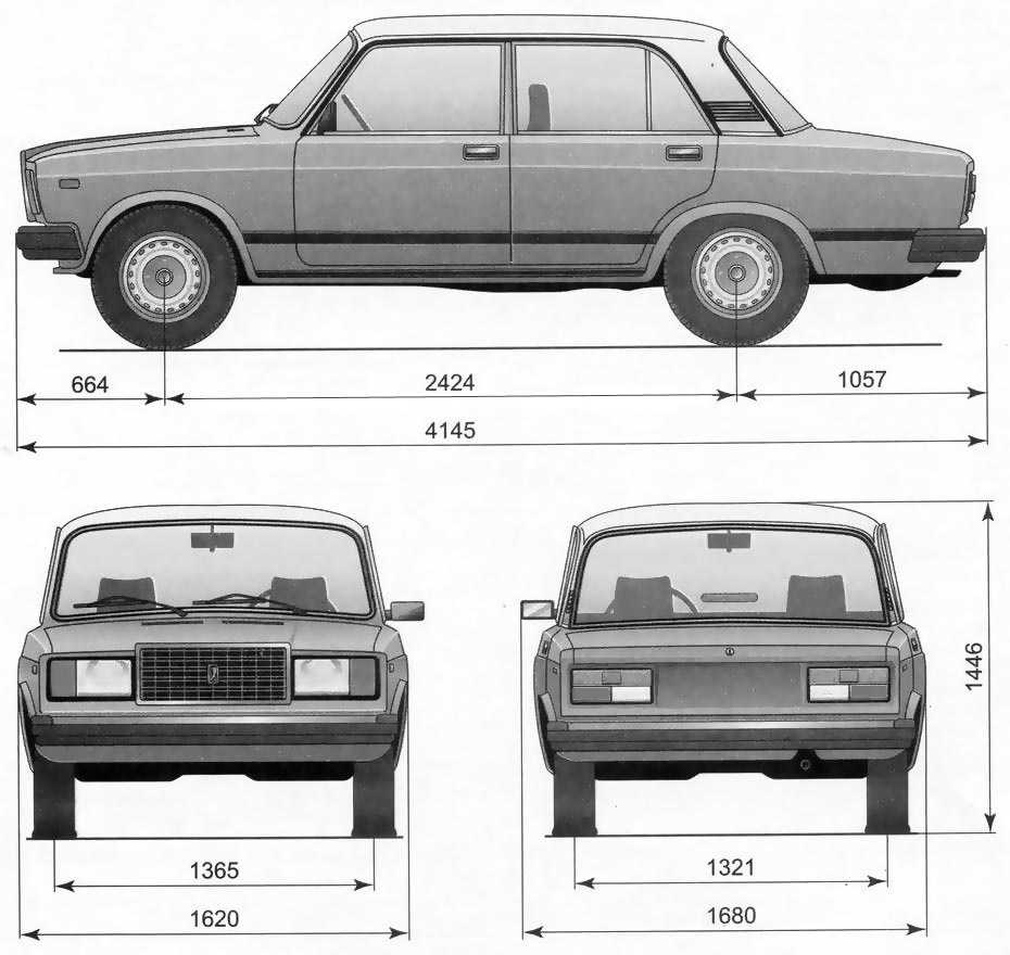 Ваз 2107: обзор и история автомобиля